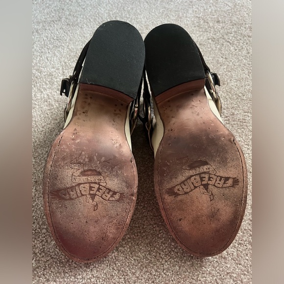 Freebird by Steven Cream and Brown Ankle Boots - Picture 10 of 12